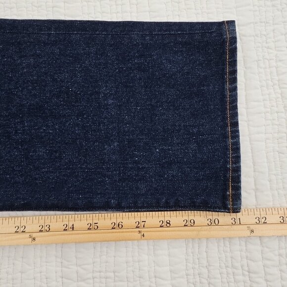 Madewell '90s Straight Jeans Men's 31x31 Dark NEW Straight Leg Relaxed Stretch - Picture 6 of 16